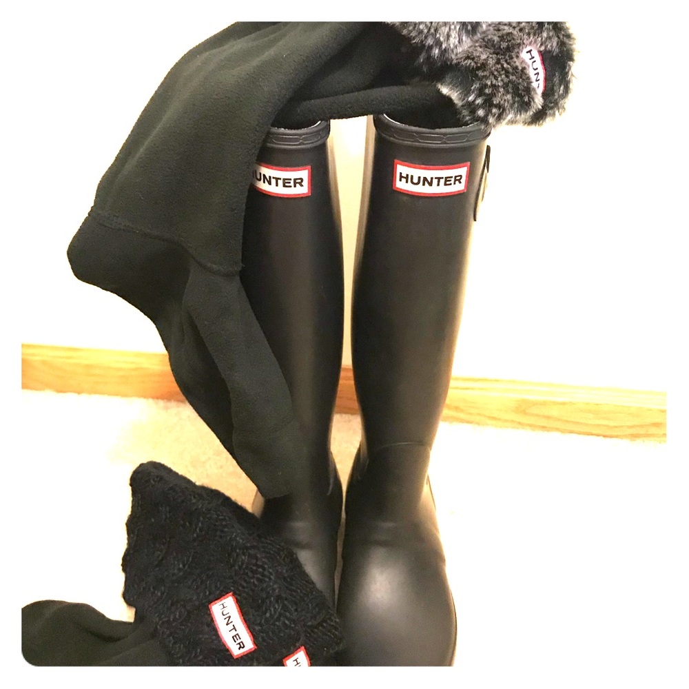 Hunter Boots and Socks